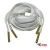 Exclusive Classic Flat Laces - White