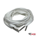 Exclusive Classic Flat Laces - White