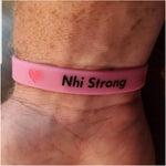 Nhi Strong Laces/Wristband Set