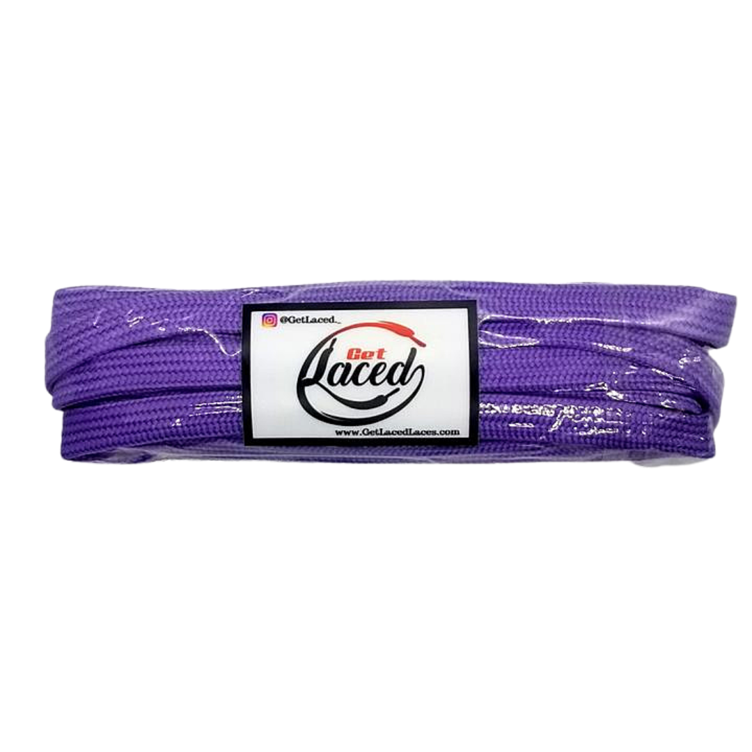 Purple boot laces on sale